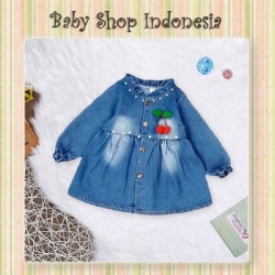 dress denim cherry  large